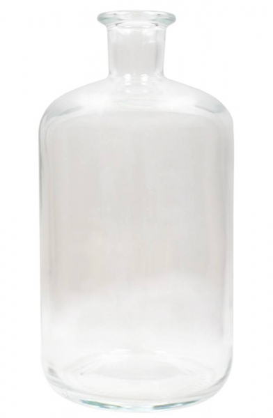 Apothekerflasche 1500ml, Mündung 24,5mm  Lieferung ohne Kork, bei Bedarf bitte separat bestellen.